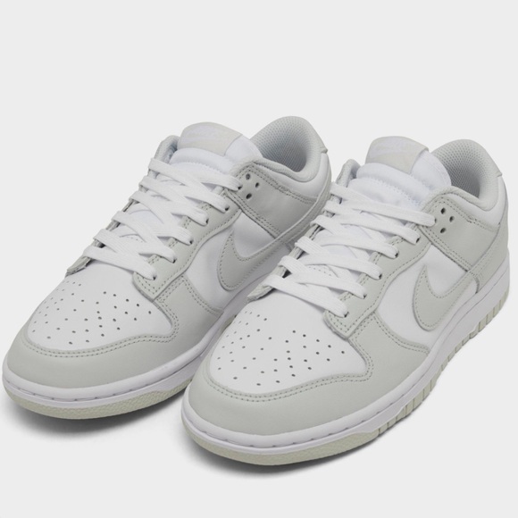 Nike Shoes - Nike Women's Low-Top Sneakers White and Light Gray. Size 8. UGC
